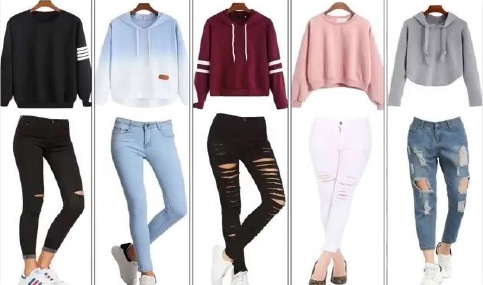20% de descuento en ropa juvenil. Jerseis y pantalones